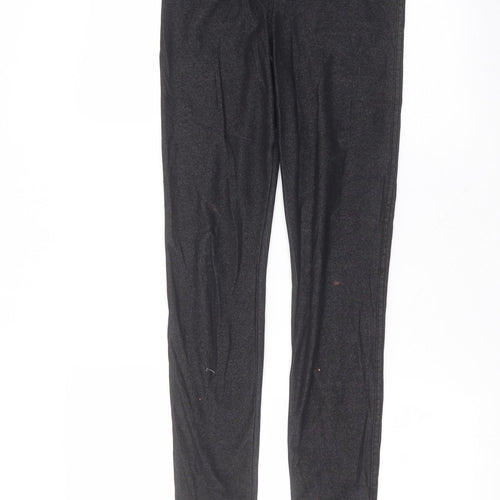 Select Womens Black  Cotton Skinny Jeans Size 8 L30 in Regular