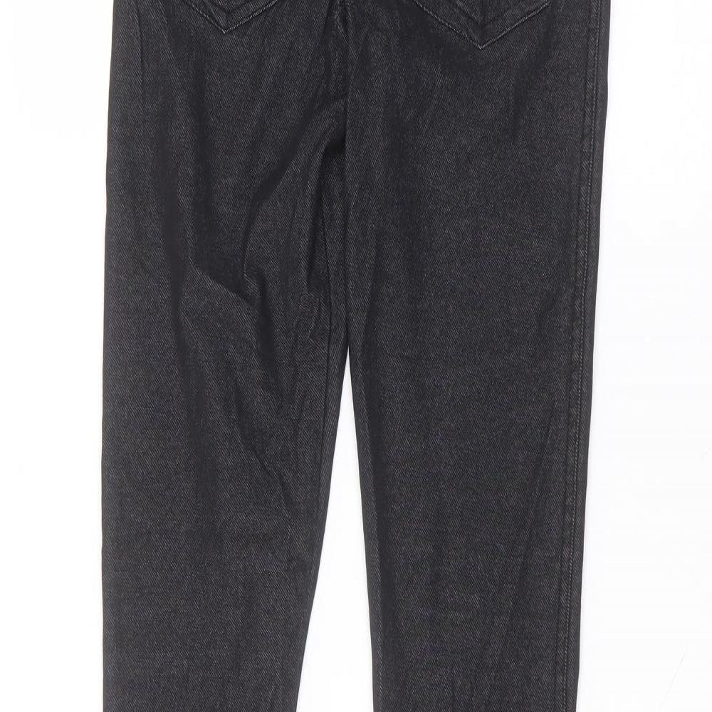 Select Womens Black  Cotton Skinny Jeans Size 8 L30 in Regular
