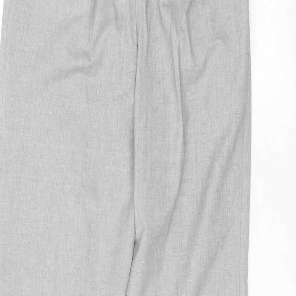 country collection Womens Grey  Polyester Trousers  Size 12 L26 in Regular