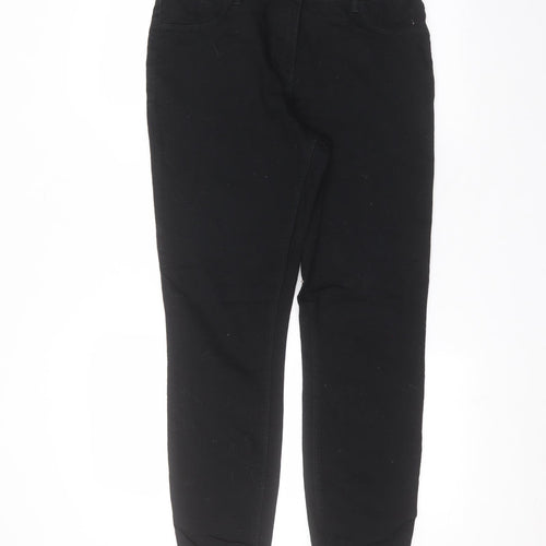 Matalan Womens Black  Cotton Skinny Jeans Size 12 L27 in Regular