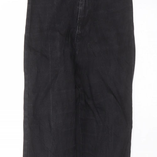Denim & Co. Womens Black  Cotton Skinny Jeans Size 8 L28 in Regular