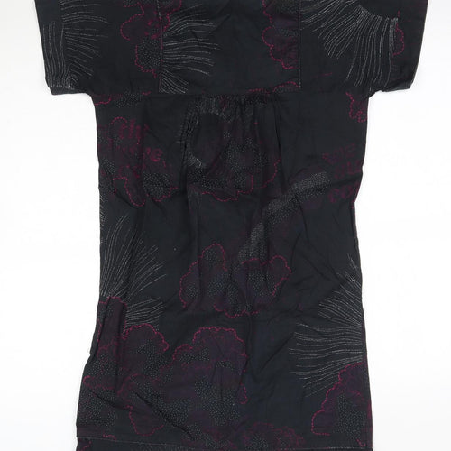 WeSC Womens Multicoloured  Cotton T-Shirt Dress  Size XS  Round Neck