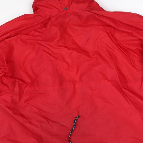 Igel Mens Red   Rain Coat Jacket Size S