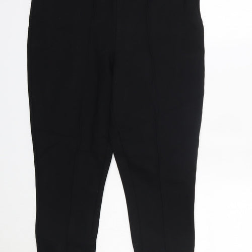 Matalan Womens Black  Viscose Dress Pants Trousers Size 14 L24 in Regular