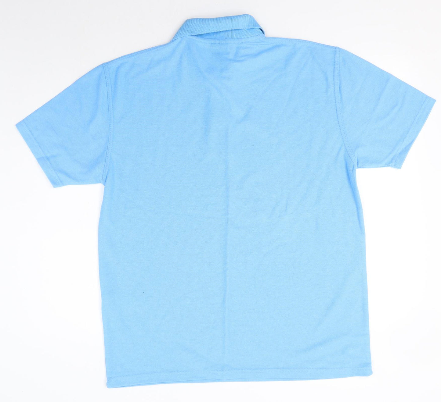 RTX Mens Blue  Cotton  Polo Size L Collared