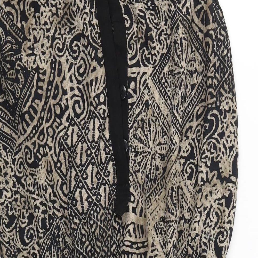 Cope Womens Brown  Polyester A-Line  Size 8  Round Neck