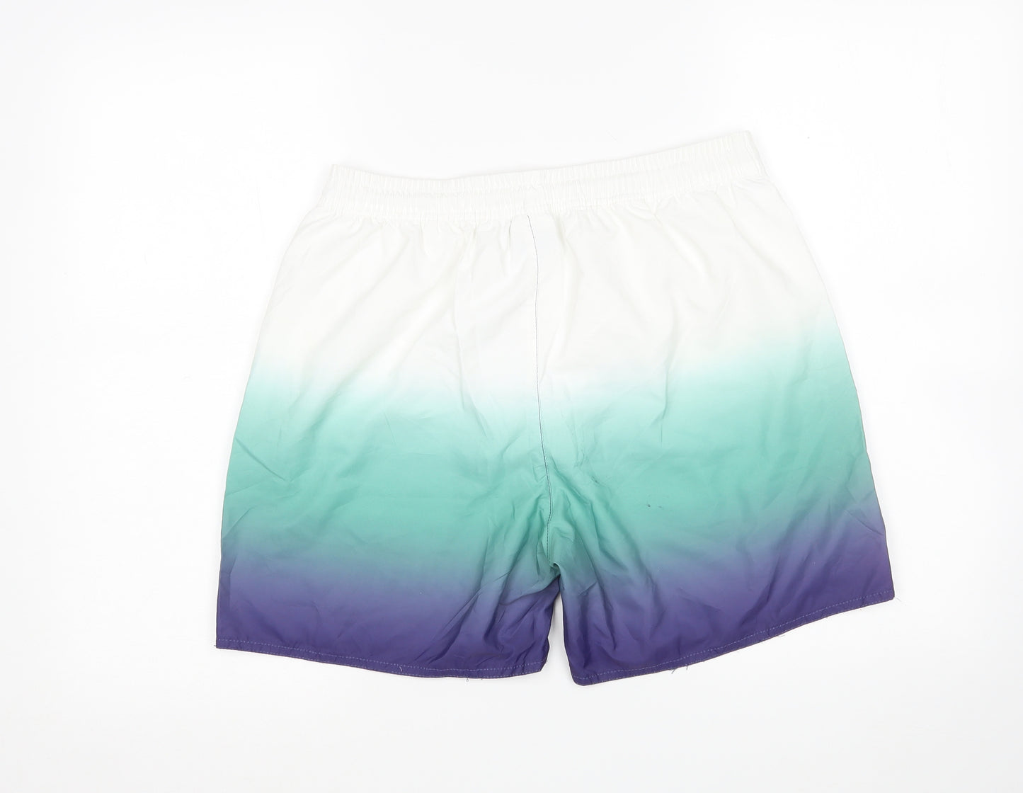 Tridagna Mens Multicoloured  Polyester Athletic Shorts Size L L6 in Regular  - SWIM SHORTS