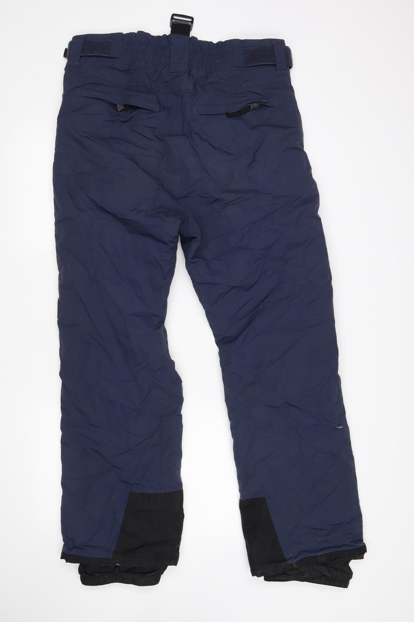 Alpine Mens Blue  Nylon Snow Pants Trousers Size M L30 in Regular