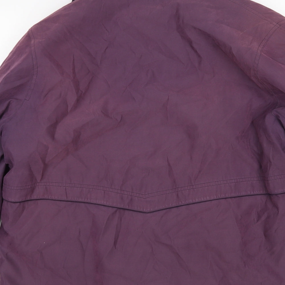 Berkertex Womens Purple   Parka Coat Size 14