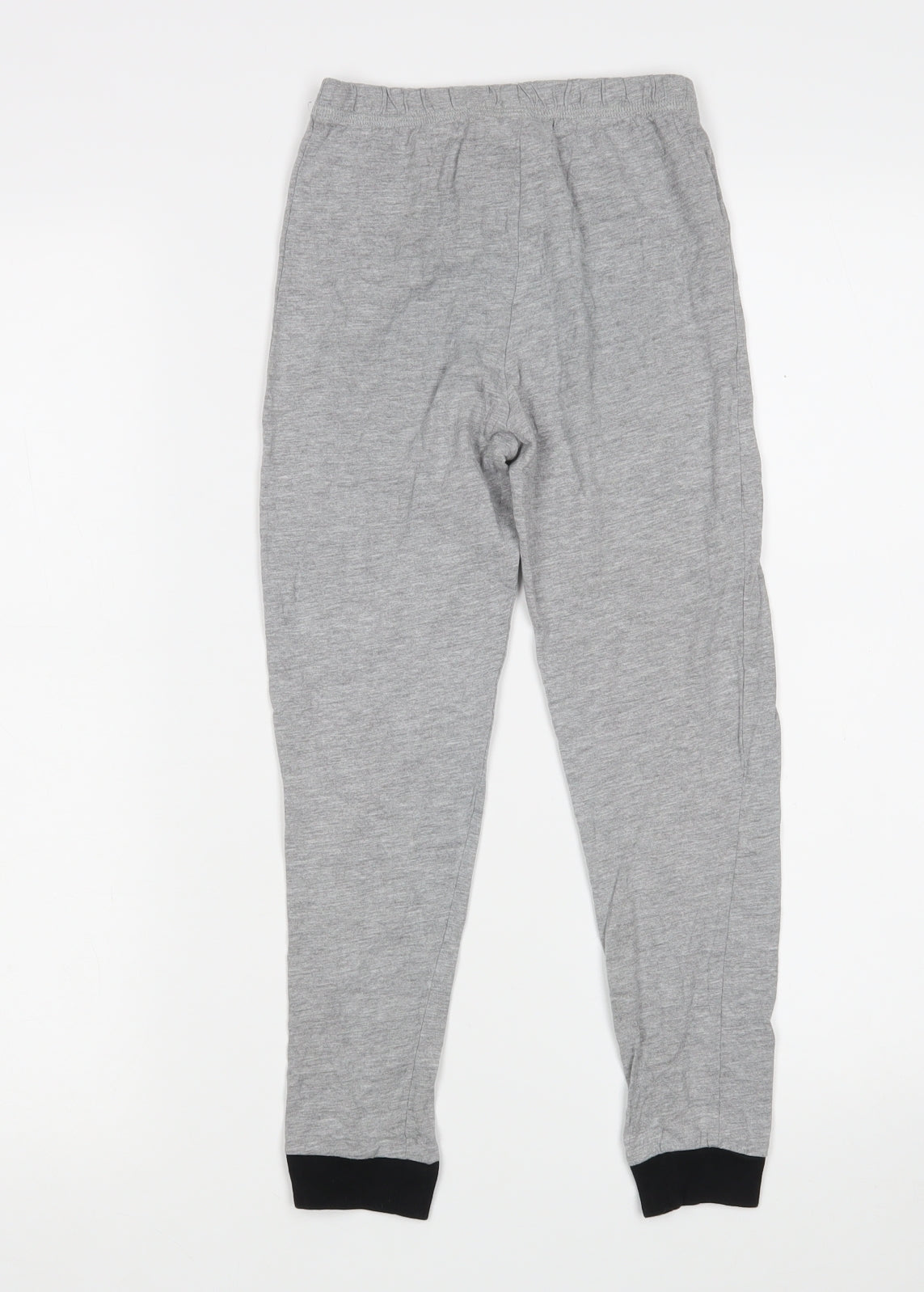 George Boys Grey  Cotton  Pyjama Pants Size 6-7 Years