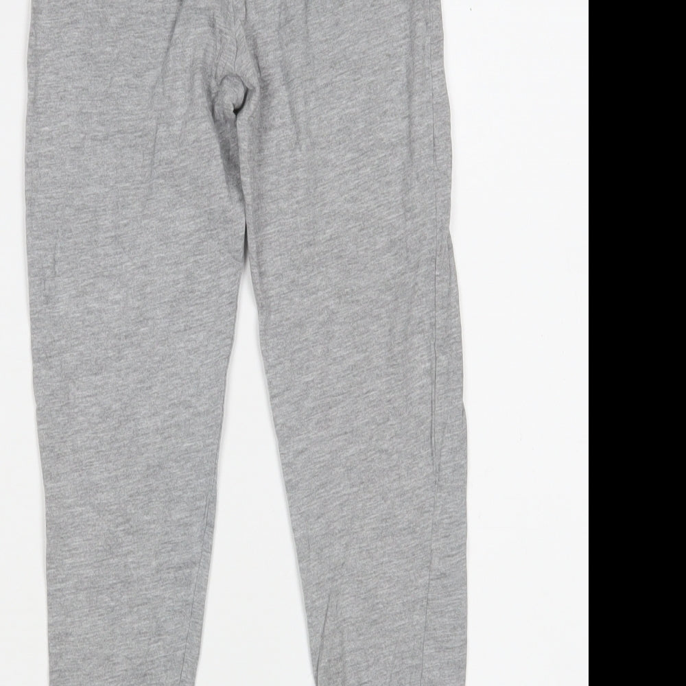 George Boys Grey  Cotton  Pyjama Pants Size 6-7 Years