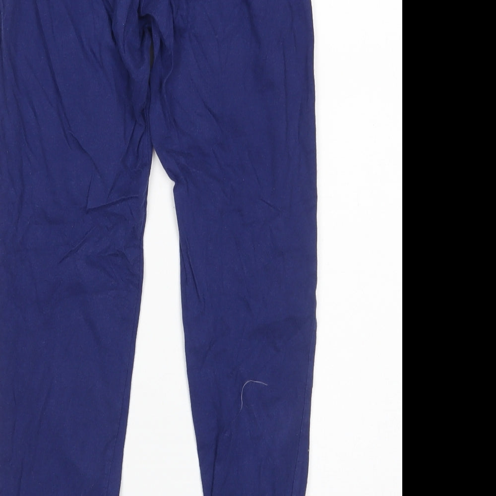 F&F Boys Blue  Cotton  Pyjama Pants Size 7-8 Years