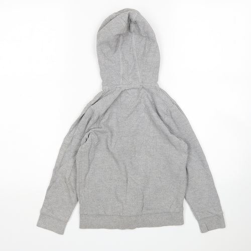 TU Boys Grey  Cotton Full Zip Hoodie Size 7 Years