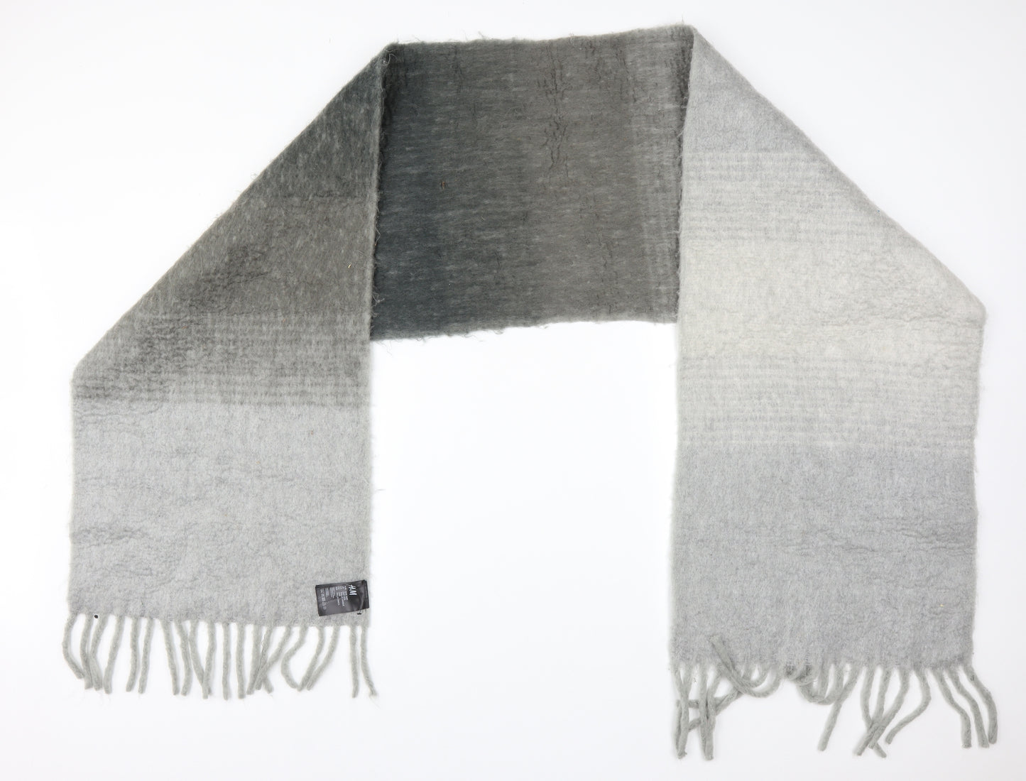 H&M Womens Grey  Acrylic  Scarf