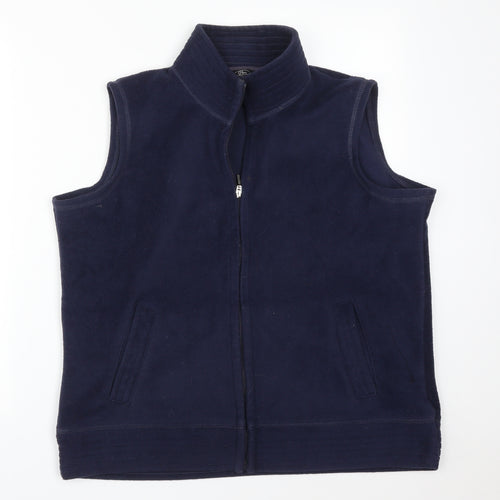 BM Womens Blue   Gilet Coat Size M