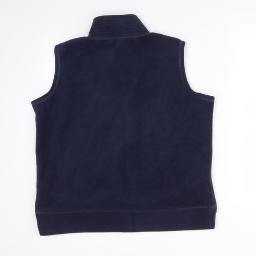 BM Womens Blue   Gilet Coat Size M