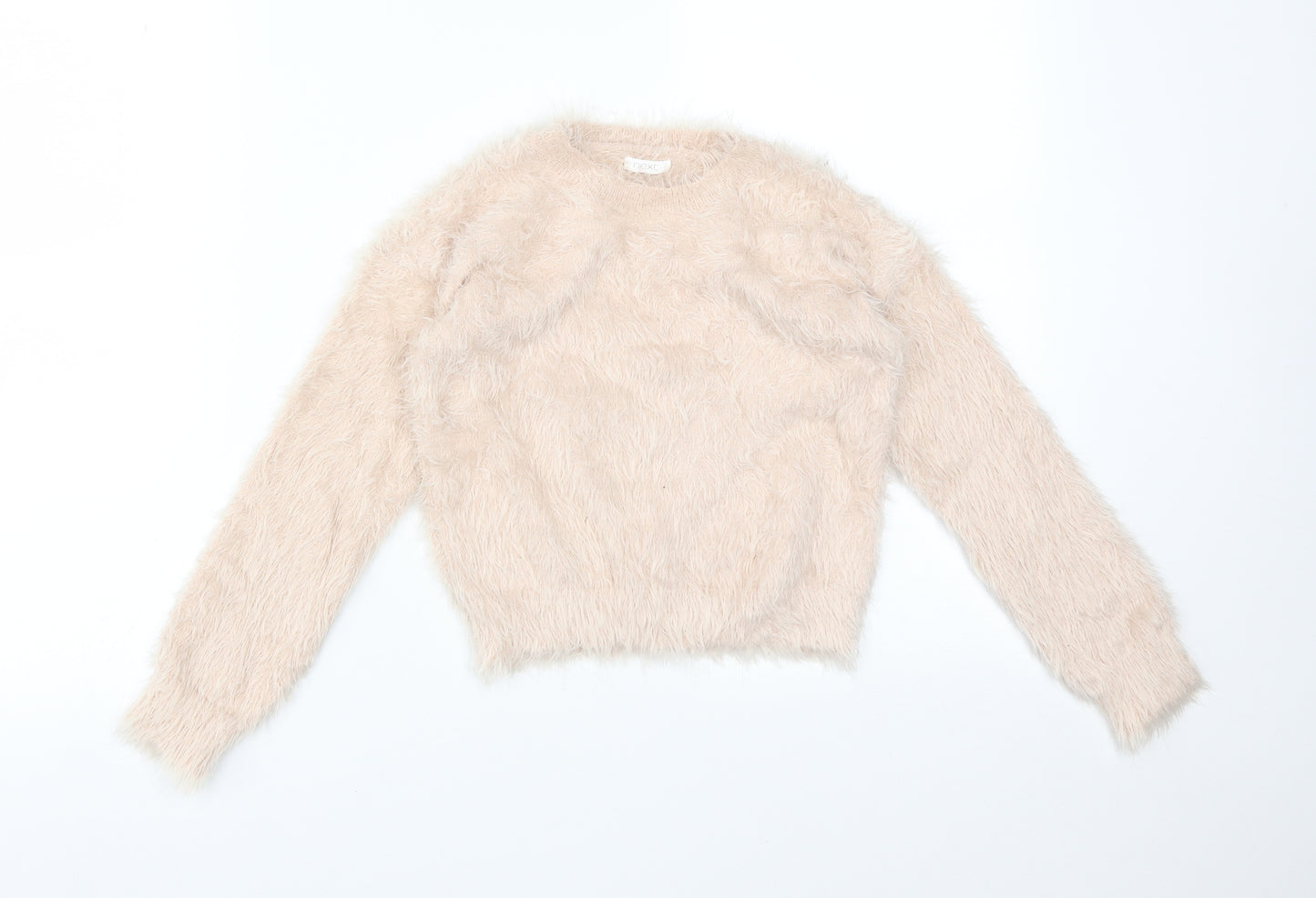 NEXT Girls Pink  Nylon Pullover Sweatshirt Size 7 Years