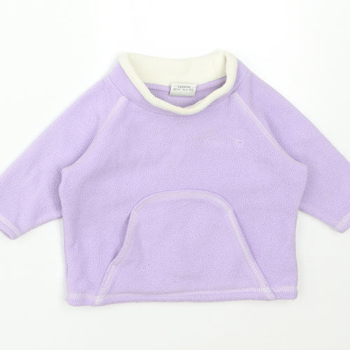 NEXT  Purple  Polyester Pullover Jumper Size 3-6 Months