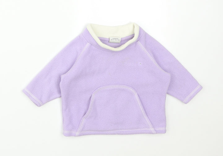 NEXT Purple Polyester Pullover Jumper Size 3-6 Months