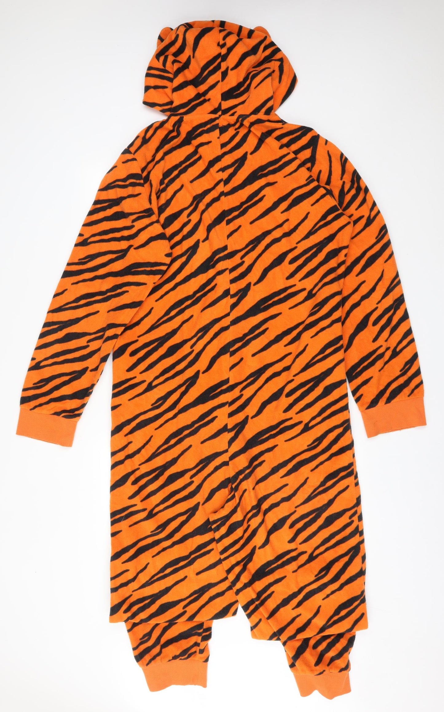 ONEZEE Mens Multicoloured Animal Print Polyester  One Piece Size XL   - TIGER
