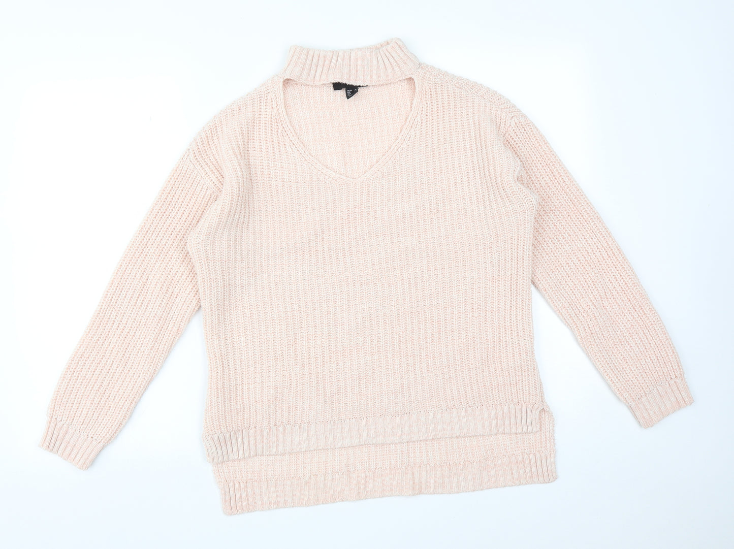 Atmosphere Womens Pink  Acrylic Pullover Sweatshirt Size 10
