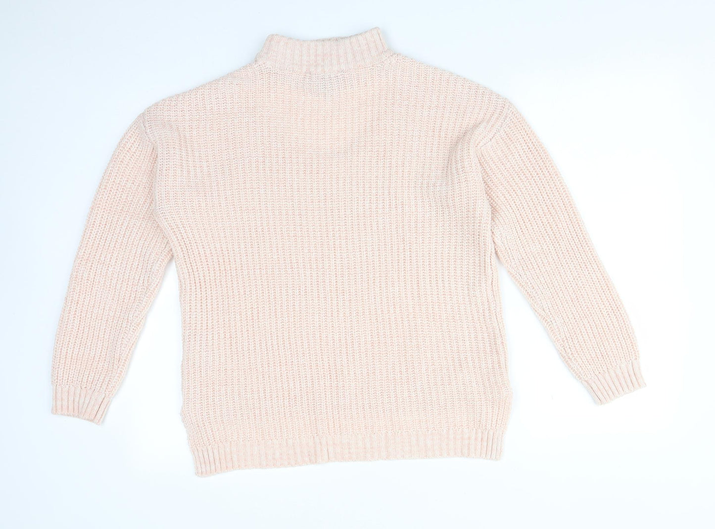 Atmosphere Womens Pink  Acrylic Pullover Sweatshirt Size 10