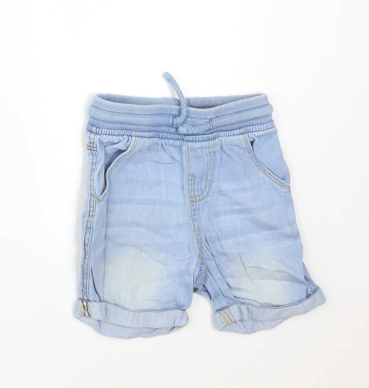 PEP&CO Baby Blue Cotton Trousers Size 12-18 Months
