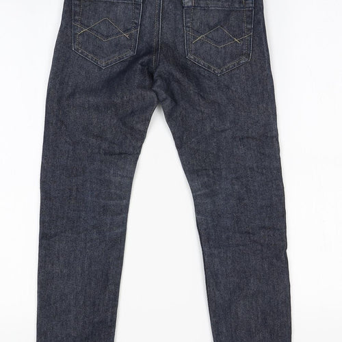 Peacocks Girls Black  Cotton Straight Jeans Size 8 Years  Regular
