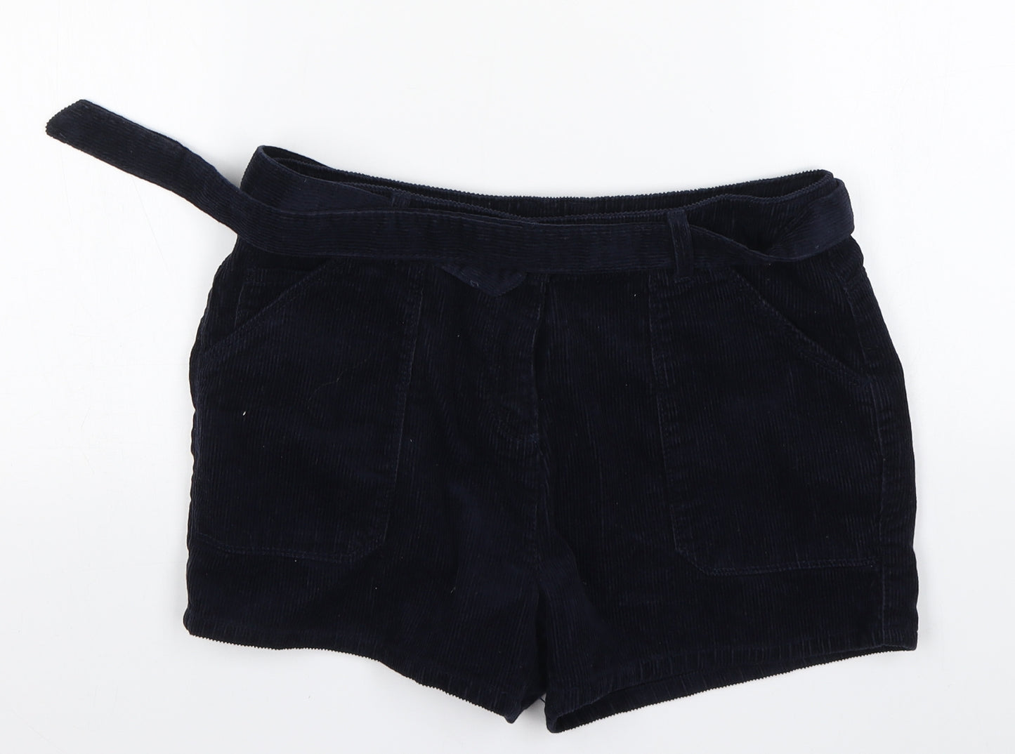 NEXT Girls Blue  Cotton Mom Shorts Size 14 Years  Regular