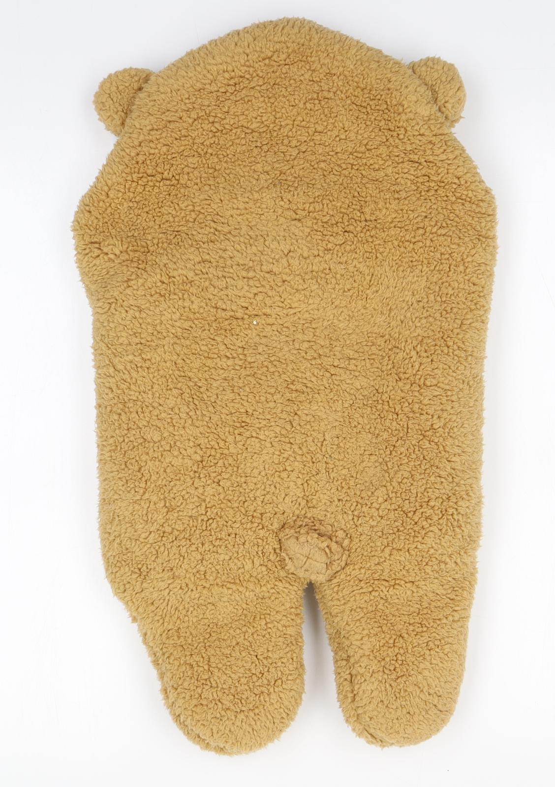 preworm Baby Brown  Polyester Babygrow One-Piece One Size