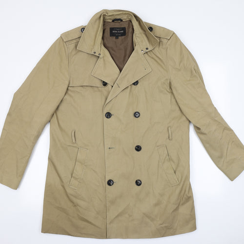 River Island Womens Brown   Overcoat Coat Size L
