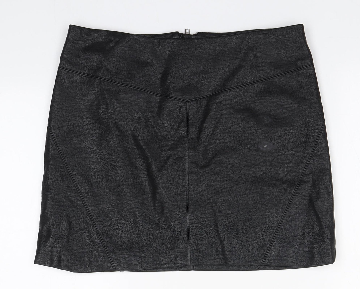 Divided by H&M Womens Black  Viscose Skort Skirt Size 8