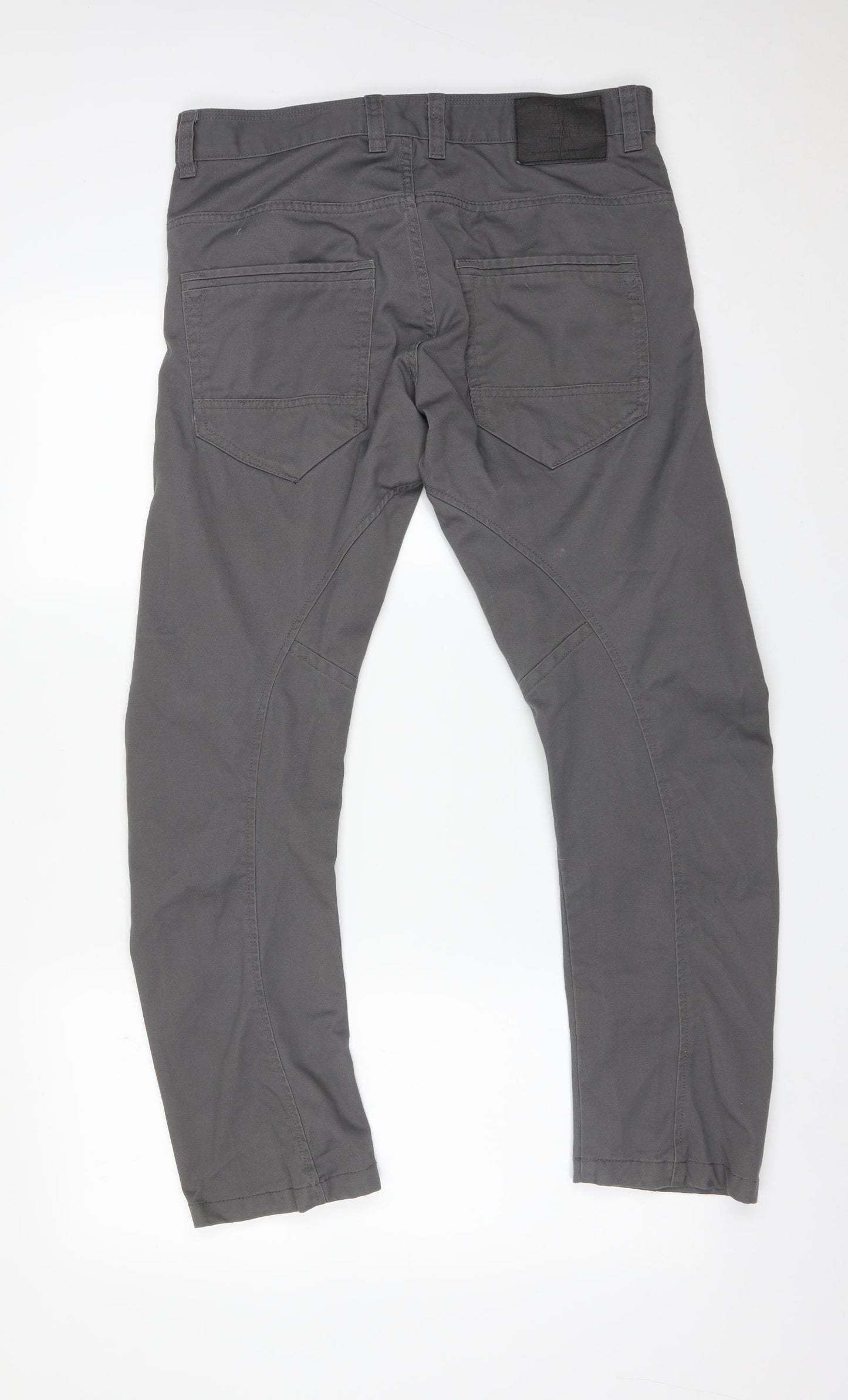 JACK&JONES Mens Grey    Jeans Size 30 L30 in Regular  - ANTI FIT