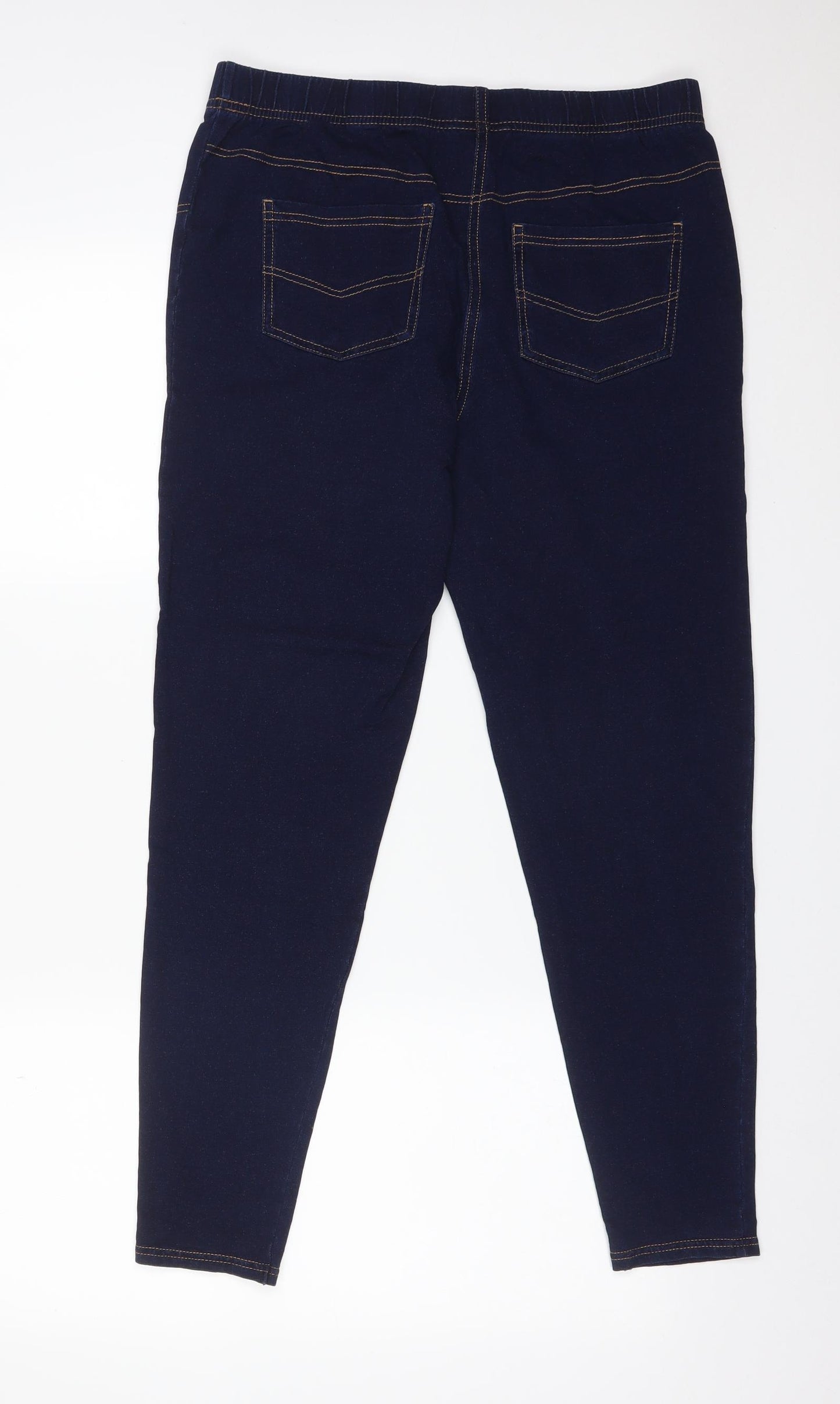 George Womens Blue  Cotton Jegging Jeans Size M L25 in Regular