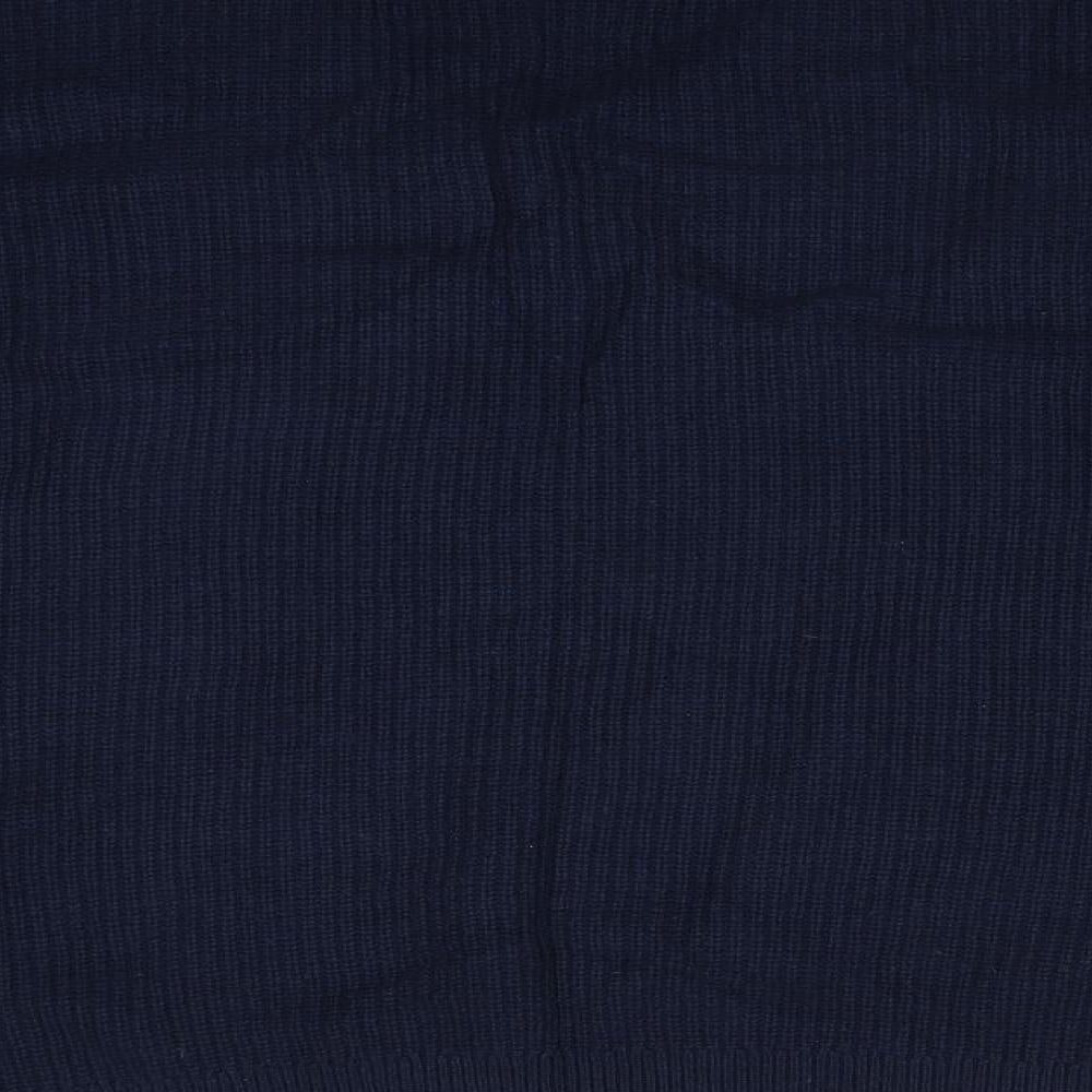 M&S Mens Blue  Cotton Pullover Sweatshirt Size L