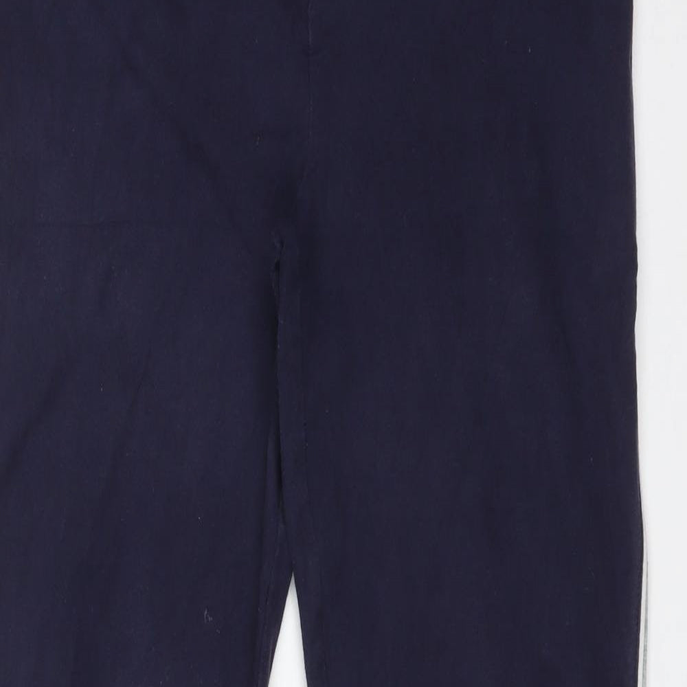 Pineapple Womens Blue  Cotton Jogger Trousers Size 12 L30 in Regular