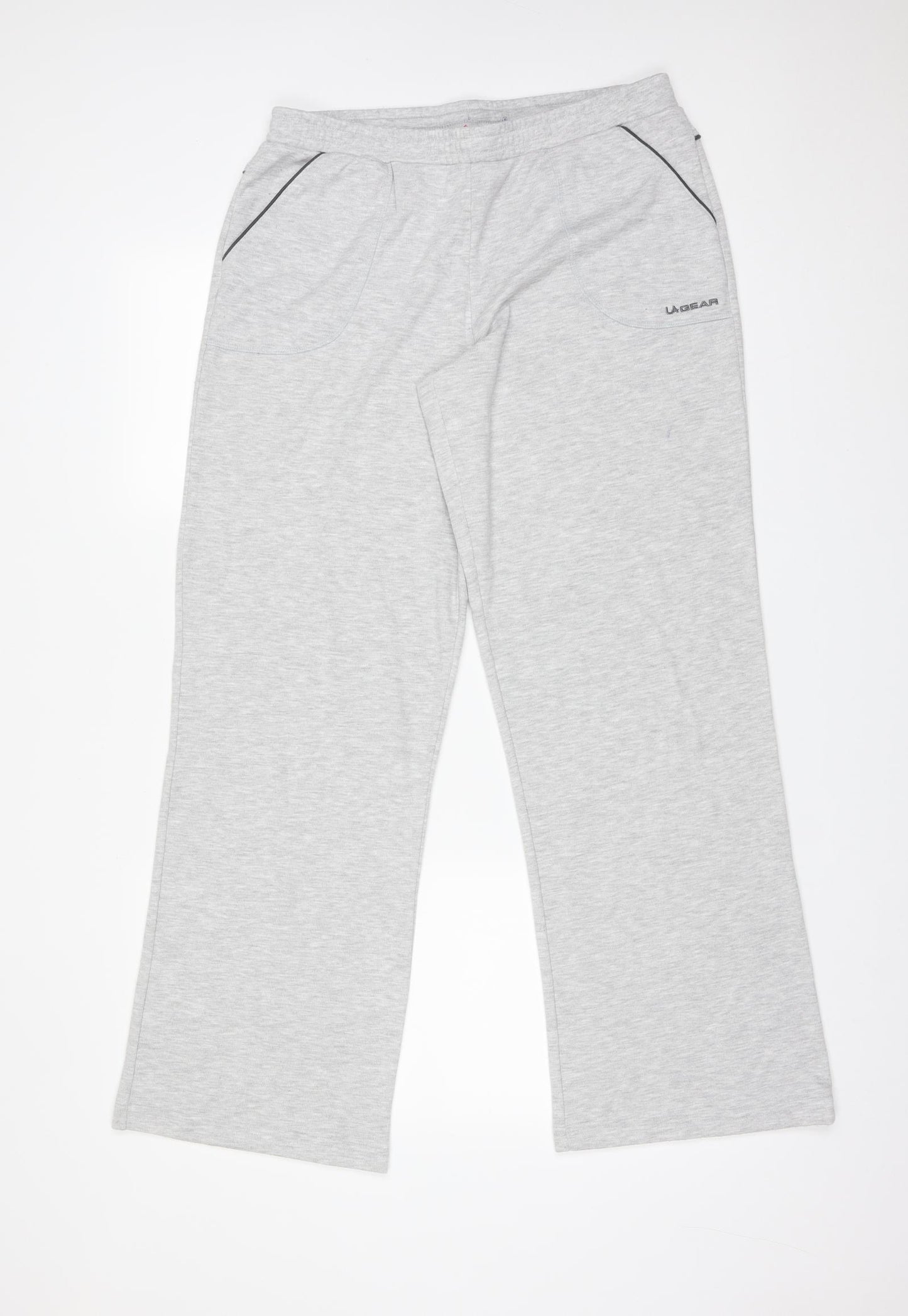 LA Gear Womens Grey   Jogger Trousers Size 14 L30 in Regular