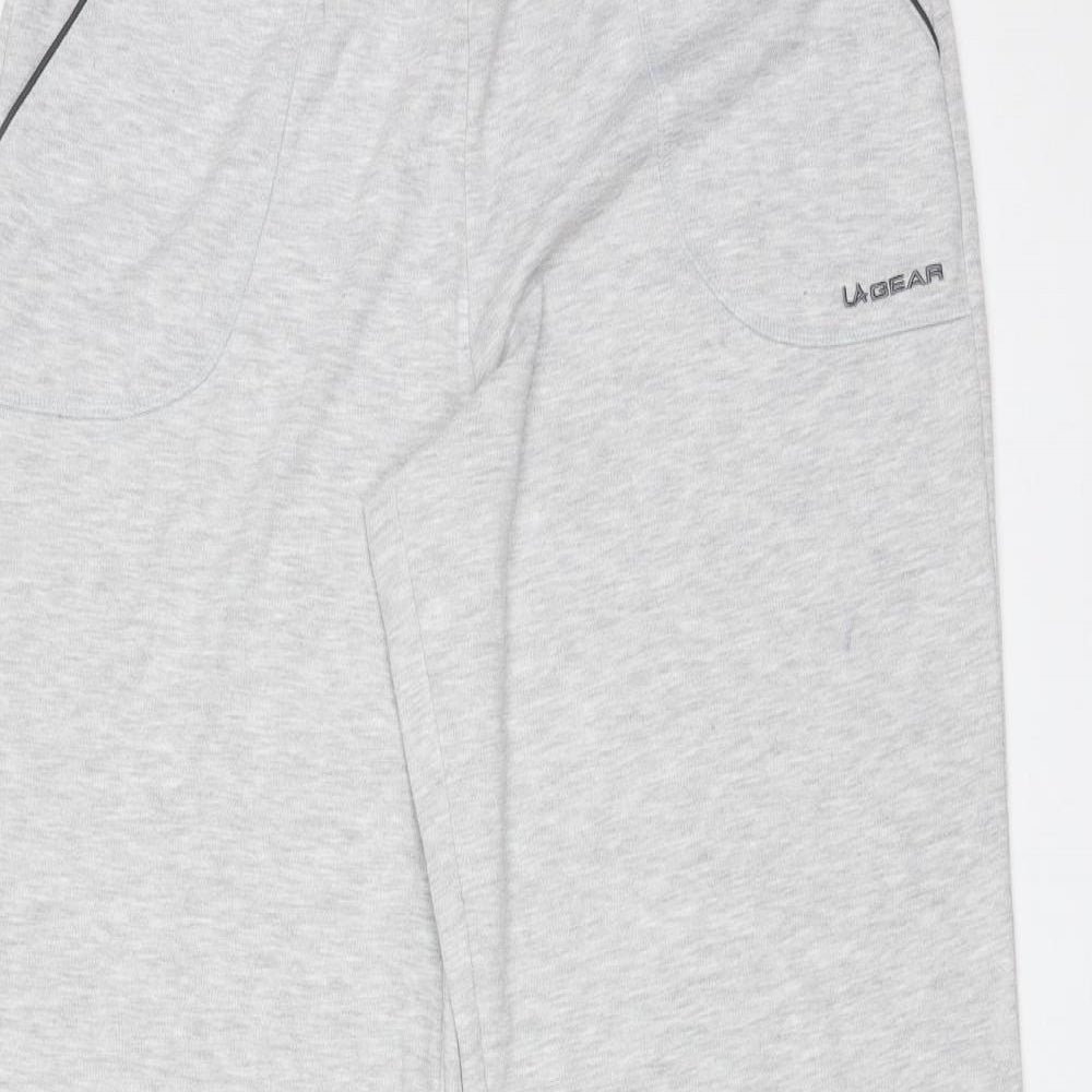 LA Gear Womens Grey   Jogger Trousers Size 14 L30 in Regular