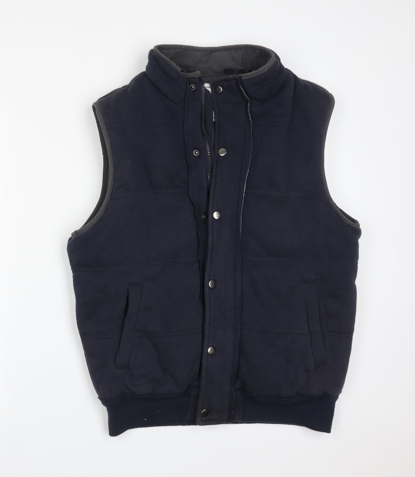 CEDARWOOD STATE Mens Blue   Gilet Coat Size M