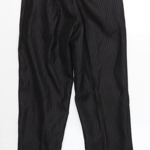 K. R. Collection Boys Black  Polyester Dress Pants Trousers Size 9 Months  Regular