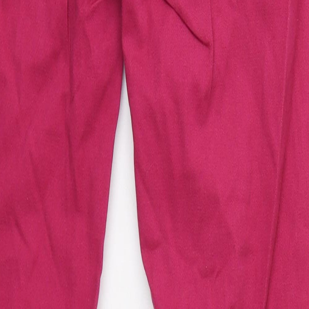 SoulCal Womens Pink  Cotton Skinny Jeans Size 8 L31 in Regular