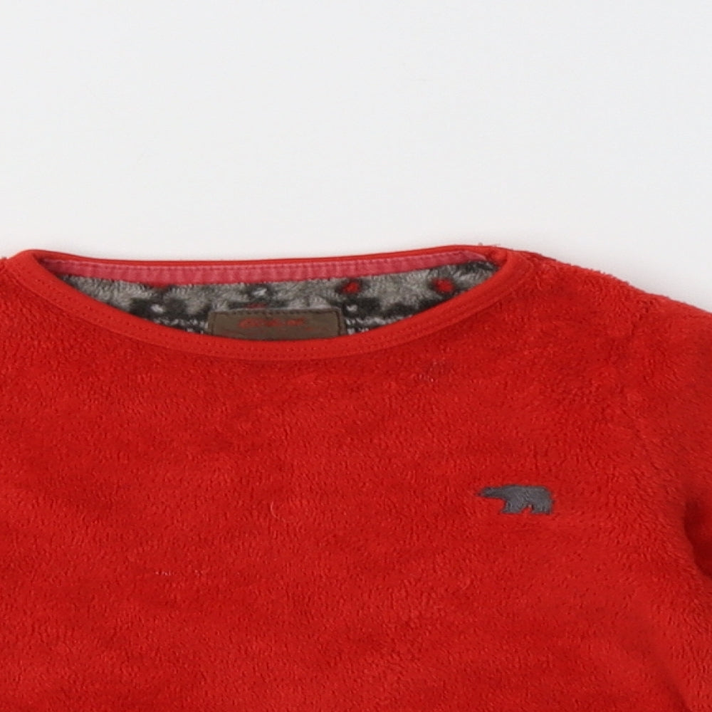 Primark Girls Red  Polyester Pullover Sweatshirt Size 3-4 Years