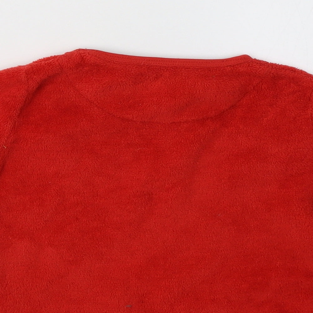 Primark Girls Red  Polyester Pullover Sweatshirt Size 3-4 Years