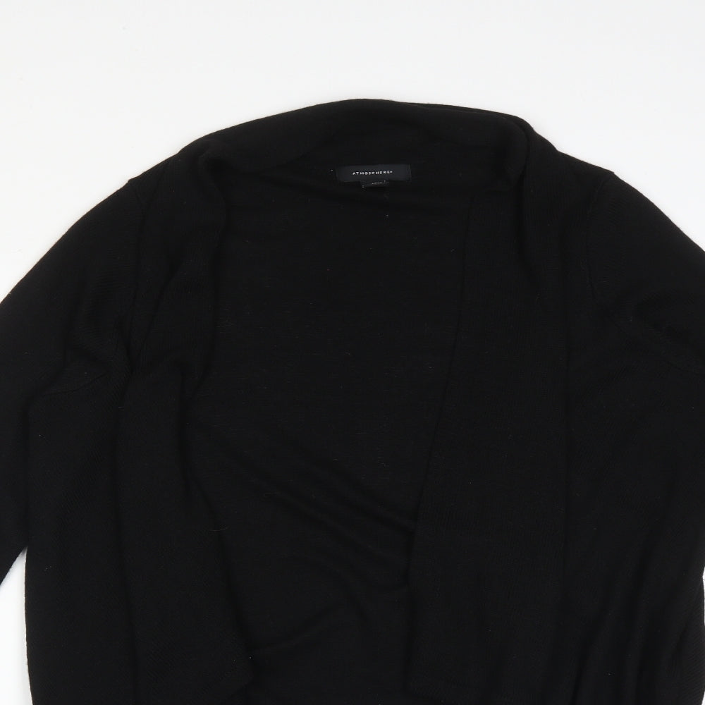 Atmosphere Womens Black   Acrylic Cardigan Jumper Size M