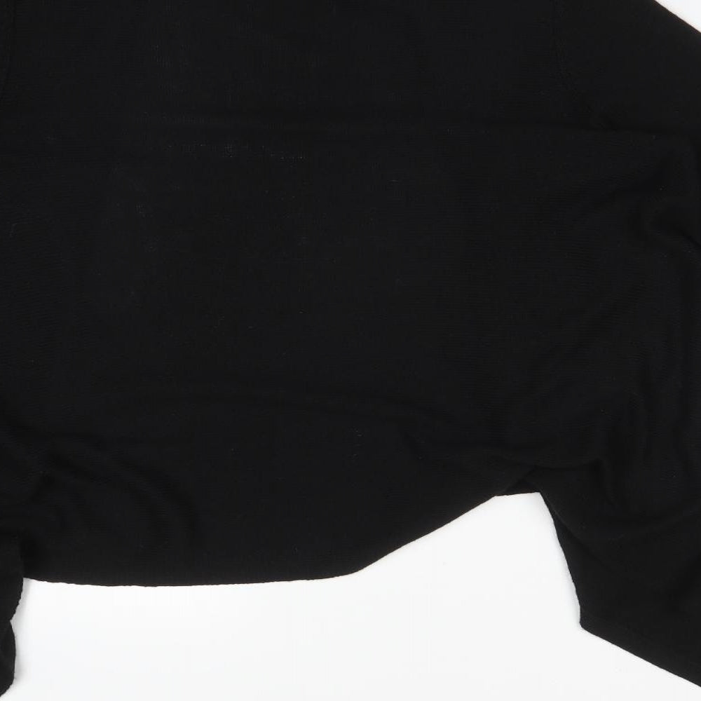 Atmosphere Womens Black   Acrylic Cardigan Jumper Size M