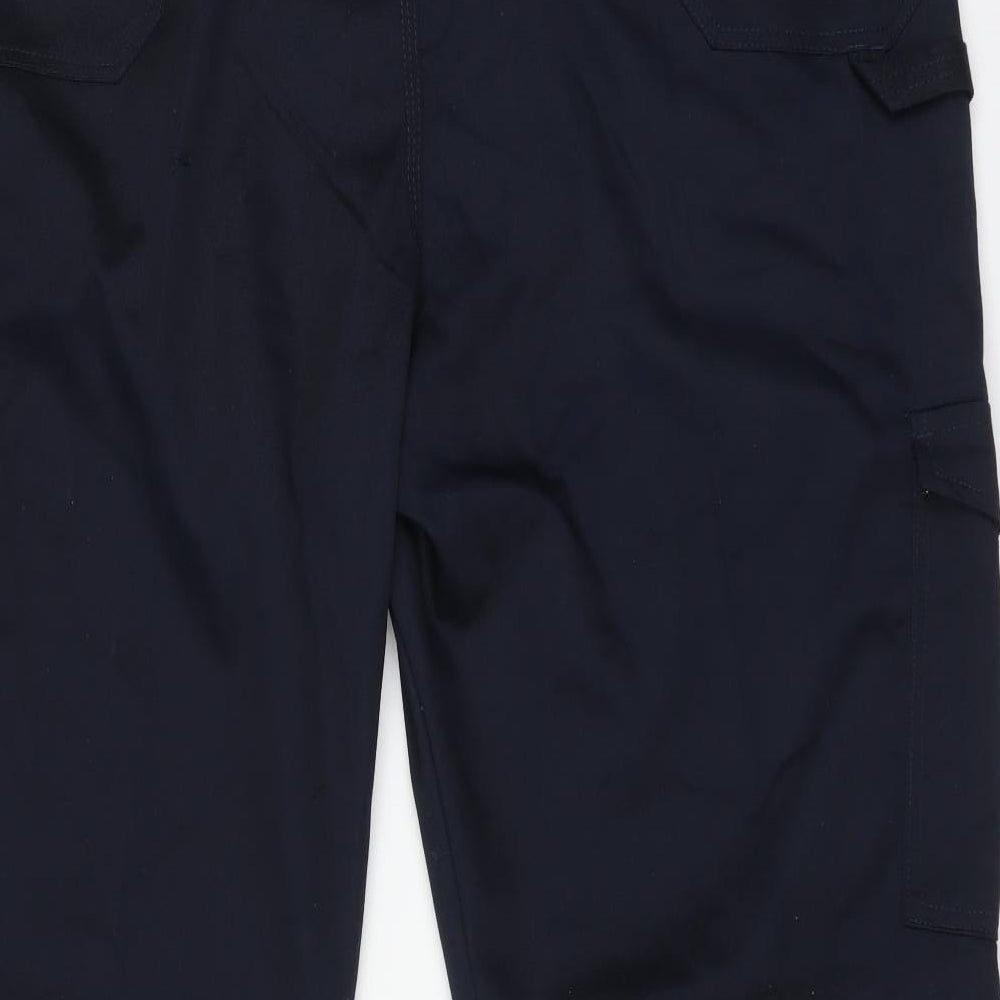Dickies Mens Blue  Cotton Cargo Trousers Size 46 L31 in Regular