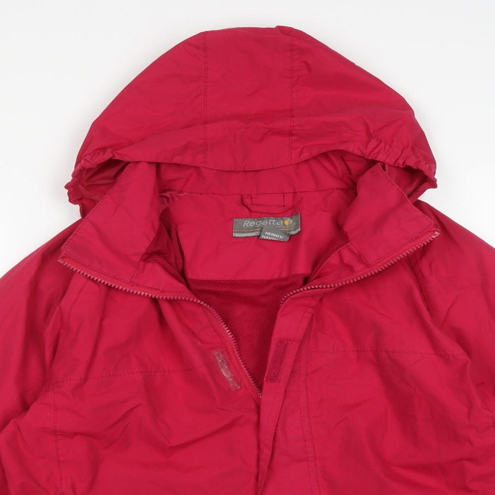 Regatta Girls Pink   Overcoat Coat Size 14 Years