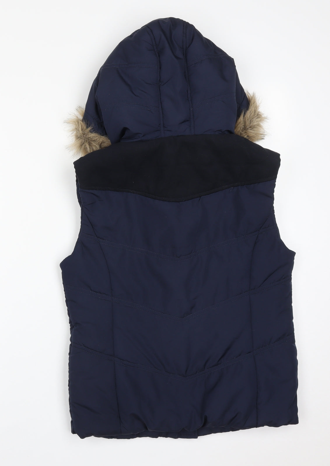 Dorothy Perkins Womens Blue   Gilet Coat Size 8