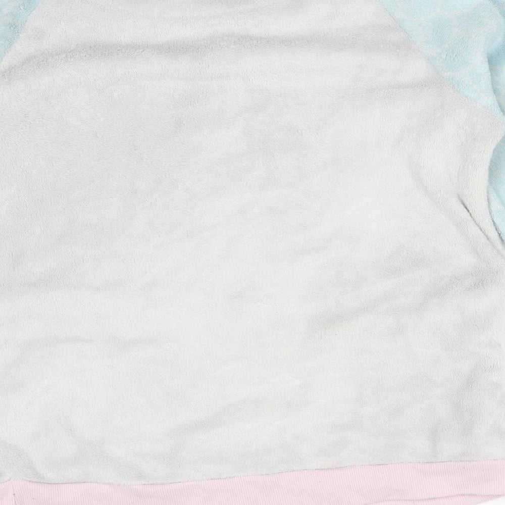 Primark Womens Multicoloured Geometric Polyester  Pyjama Top Size XS   - DISNEY MERMAID HAIR