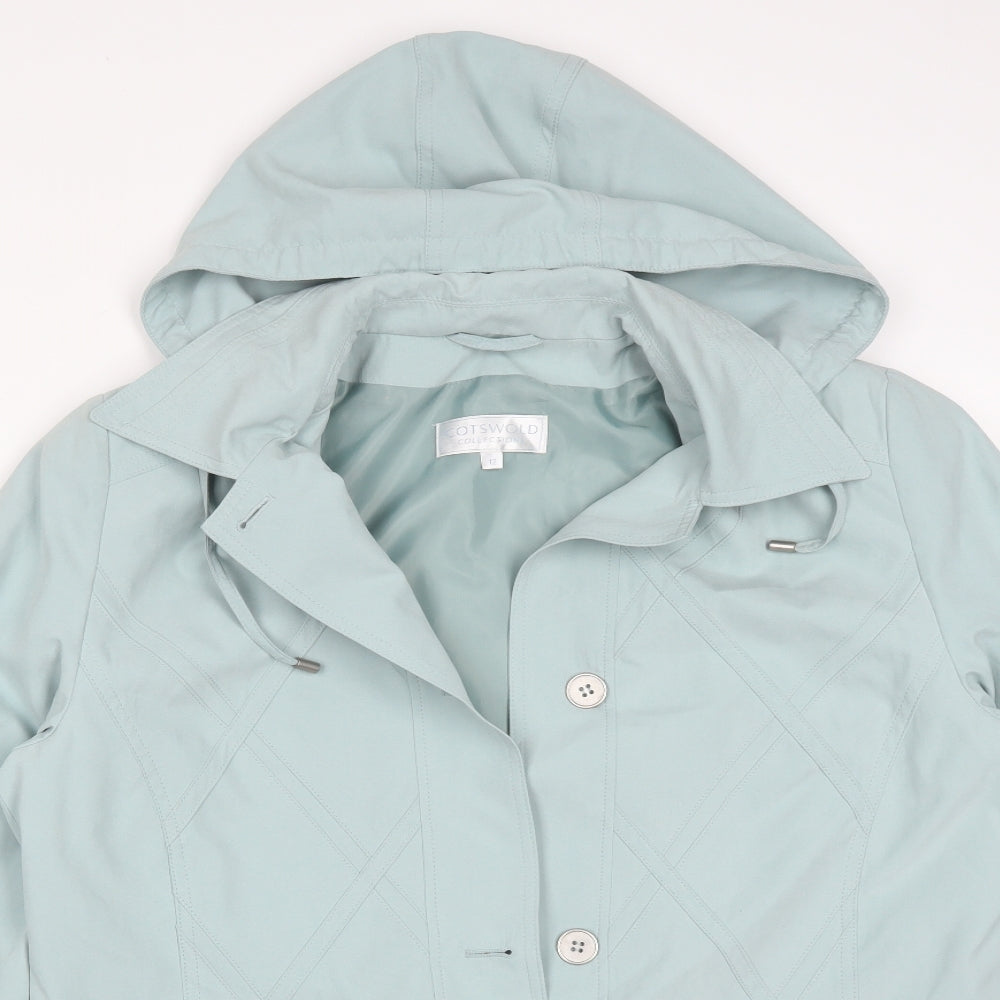 COTSWOLD Womens Green   Overcoat Coat Size 12
